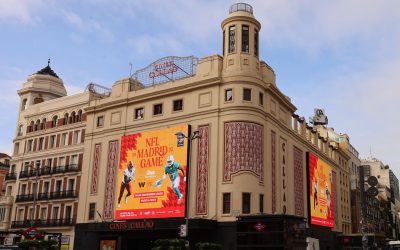 THE NFL ANNOUNCES ITS ARRIVAL IN MADRID, AT CALLAO CITY LIGHTS