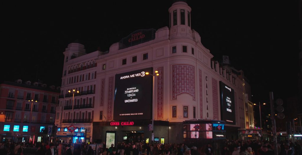 PREMIER AHORA ME VES CINES CALLAO MADRID