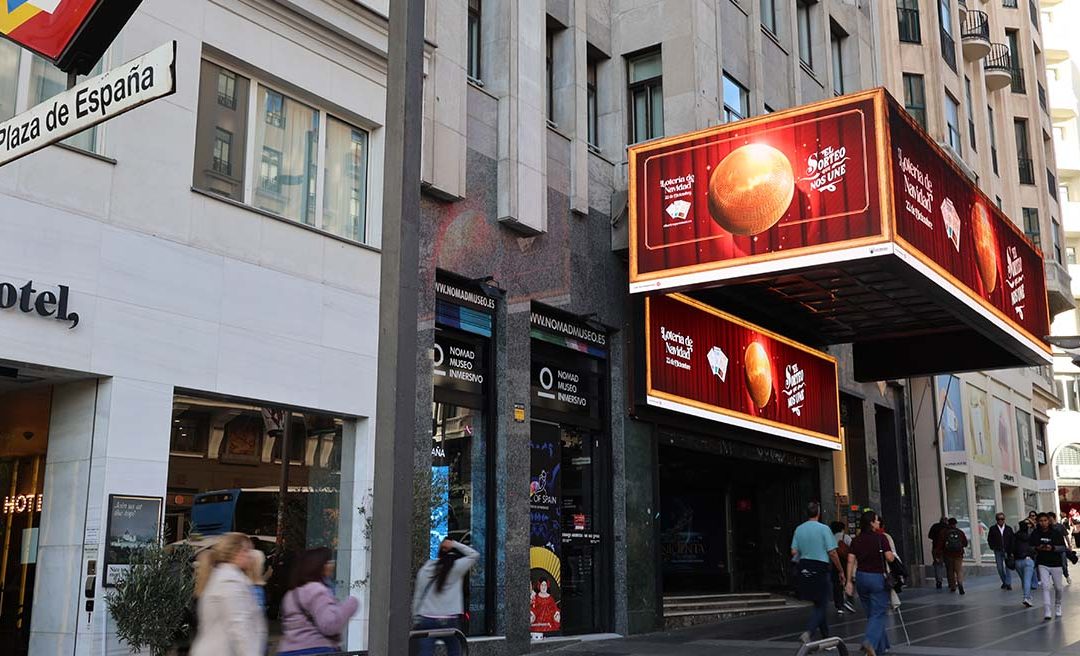 LOTERÍA DE NAVIDAD ILUMINA CIRCUITO GRAN VÍA