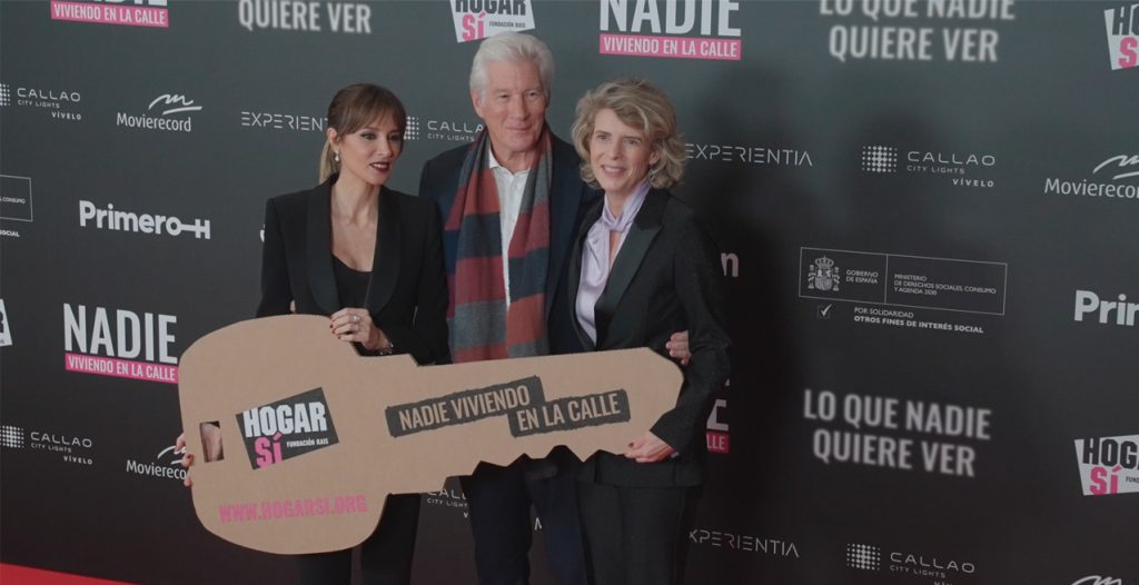 RICHARD Y ALEJANDRA GERE, EN EL PREESTRENO DEL DOCUMENTAL 'LO QUE NADIE QUIERE VER´