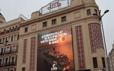 COSTA CRUCEROS NOS INVITA A DISFRUTAR DE UNAS VACACIONES, CON CAMPAÑA EN CALLAO CITY LIGHTS