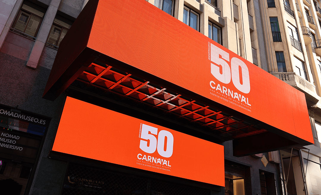 THE CARNIVAL OF LAS PALMAS DE GRAN CANARIA CELEBRATES ITS 50TH ANNIVERSARY ON THE GRAN VÍA CIRCUIT