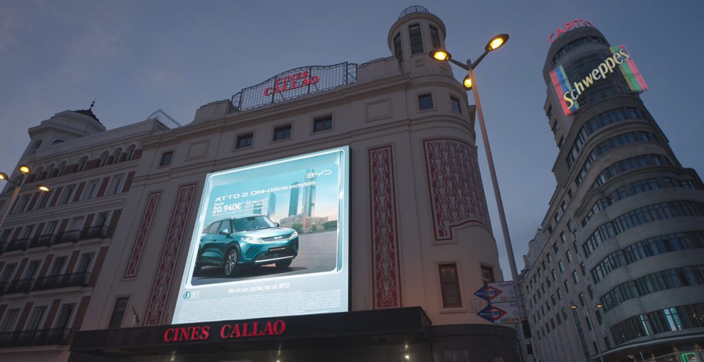 BYD DOOH MADRID