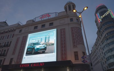 BYD SORPRENDE EN CALLAO CITY LIGHTS CON UN 3D DE SU NUEVO HIBRIDO ENCHUFABLE
