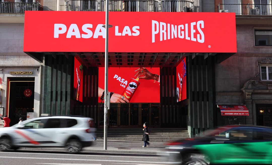 PRINGLES INVITA A COMPARTIR EN SU NUEVA CAMPAÑA EN CIRCUITO GRAN VÍA