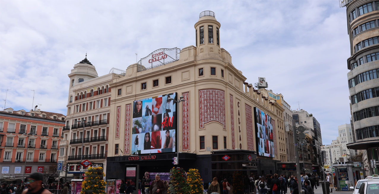 H&M DOOH MADRID