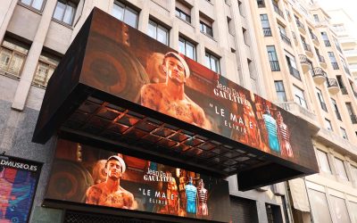 PUIG AND JEAN PAUL GAULTIER BRING A BREATH OF FRESH AIR TO THE SCREENS AT CIRCUITO GRAN VÍA