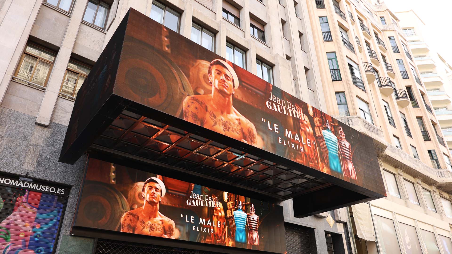 JEAN PAUL GAULTIER DOOH MADRID