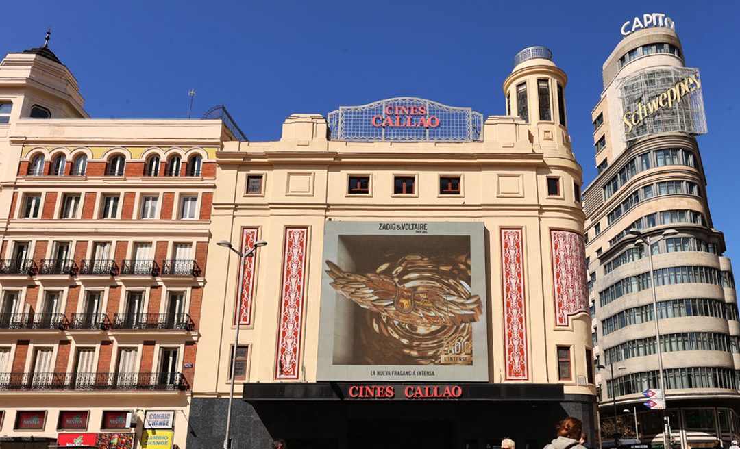 STUNNING 3D DISPLAY OF ZADIG L’INTENSE AT CALLAO CITY LIGHTS