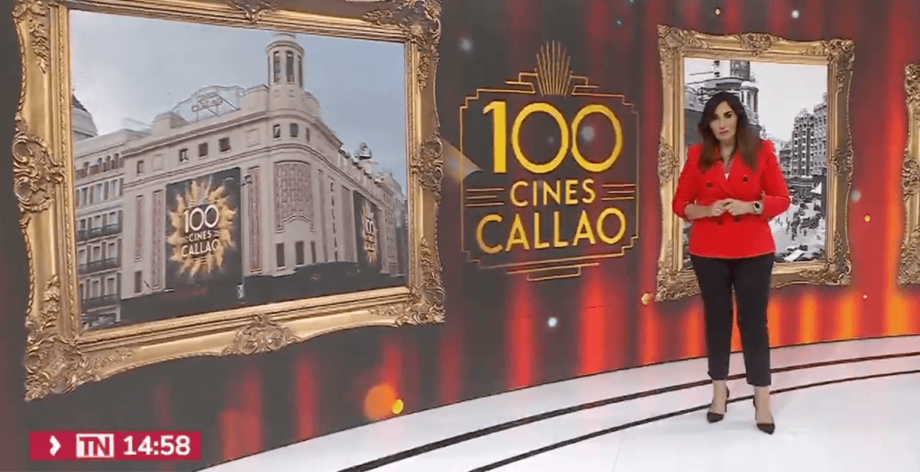 Telemadrid Centenario Cines Callao