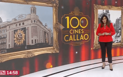 EL CENTENARIO DE CINES CALLAO NOTICIA EN LOS INFORMATIVOS DE TELEMADRID