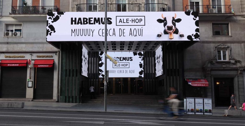 ALE-HOP DOOH MADRID