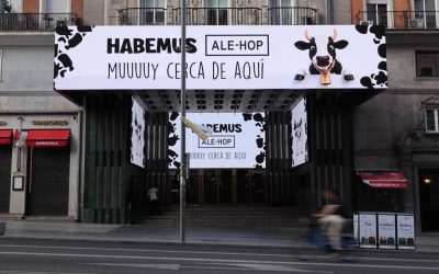 ALE-HOP HACE UN GUIÑO A LA VISITA PAPAL EN CIRCUITO GRAN VÍA