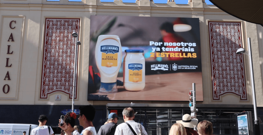 HELLMANN'S DOOH MADRID