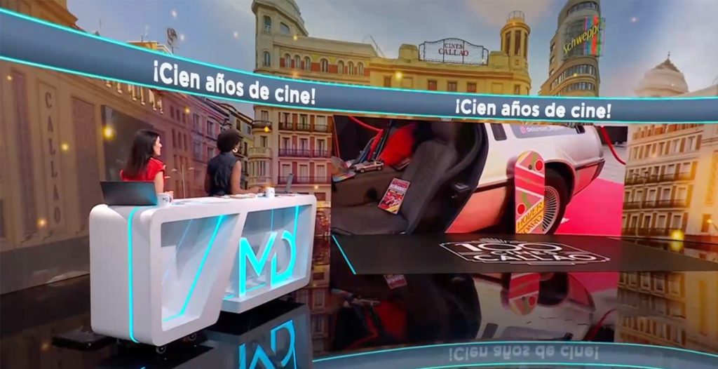TELEMADRID, TESTIGO DE LOS PRELIMINARES DE NUESTRO CINE DE VERANO, ORGANIZADO POR EL CENTENARIO