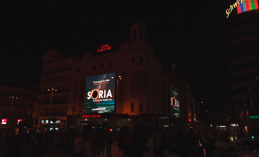 SORIA PROMUEVE SU DESTINO PARA VER EL ECLIPSE, EN CALLAO CITY LIGHTS
