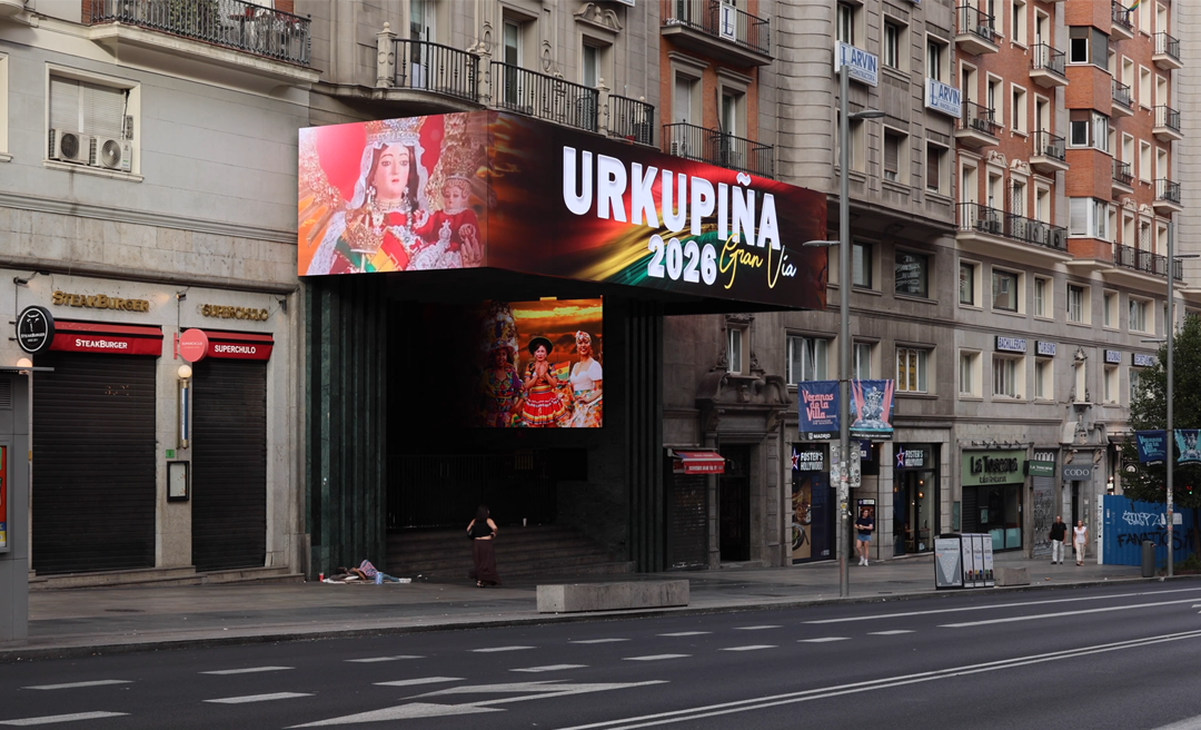 LAS PANTALLAS DE LOPE DE VEGA SE SUMAN A LA FIESTA DE URKUPIÑA
