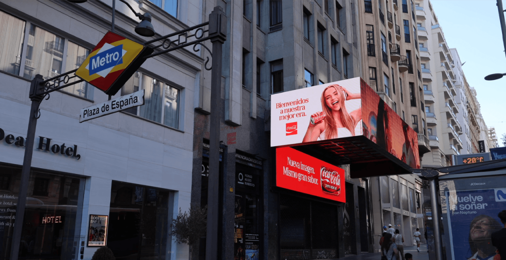 COCA-COLA ICON DOOH MADRID