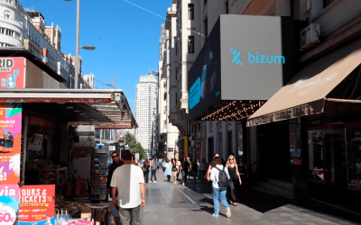 BIZUM TIRA DE HUMOR PARA PROMOCIONAR SU NUEVA MODALIDAD, EN CIRCUITO GRAN VÍA