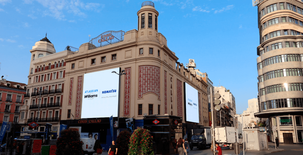 WILLIAMS F1 DOOH