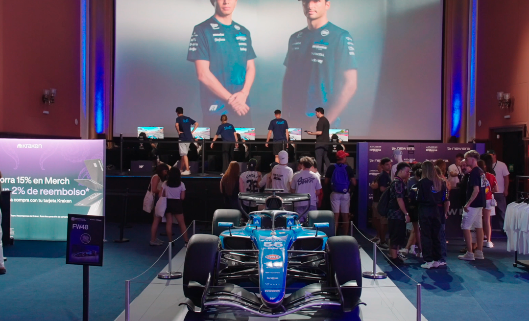 ATLASSIAN WILLIAMS F1 TEAM CONVIERTE CALLAO EN SU FAN ZONE DEL GRAN PREMIO DE F1 DE MADRID