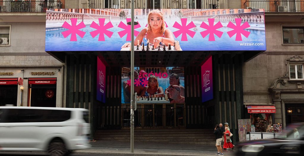 WIZZ AIR DOOH MADRID