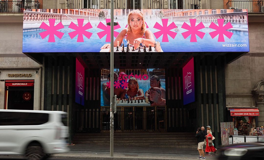 BELÉN ESTEBAN, SUSI CARAMELO AND MISHO AMOLI FEATURE IN WIZZ AIR’S NEW CAMPAIGN AT THE CIRCUITO GRAN VÍA