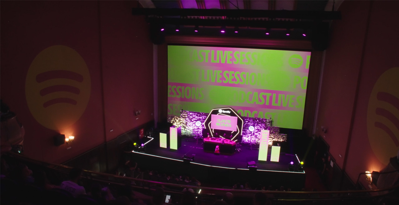 SPOTIFY PODCAST EN CINES CALLAO